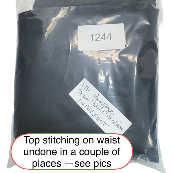 Vintage Rampage Maxi Skirt Side Zip Women M Black Goth Y2k Witchy Whimsygoth - Picture 13 of 13